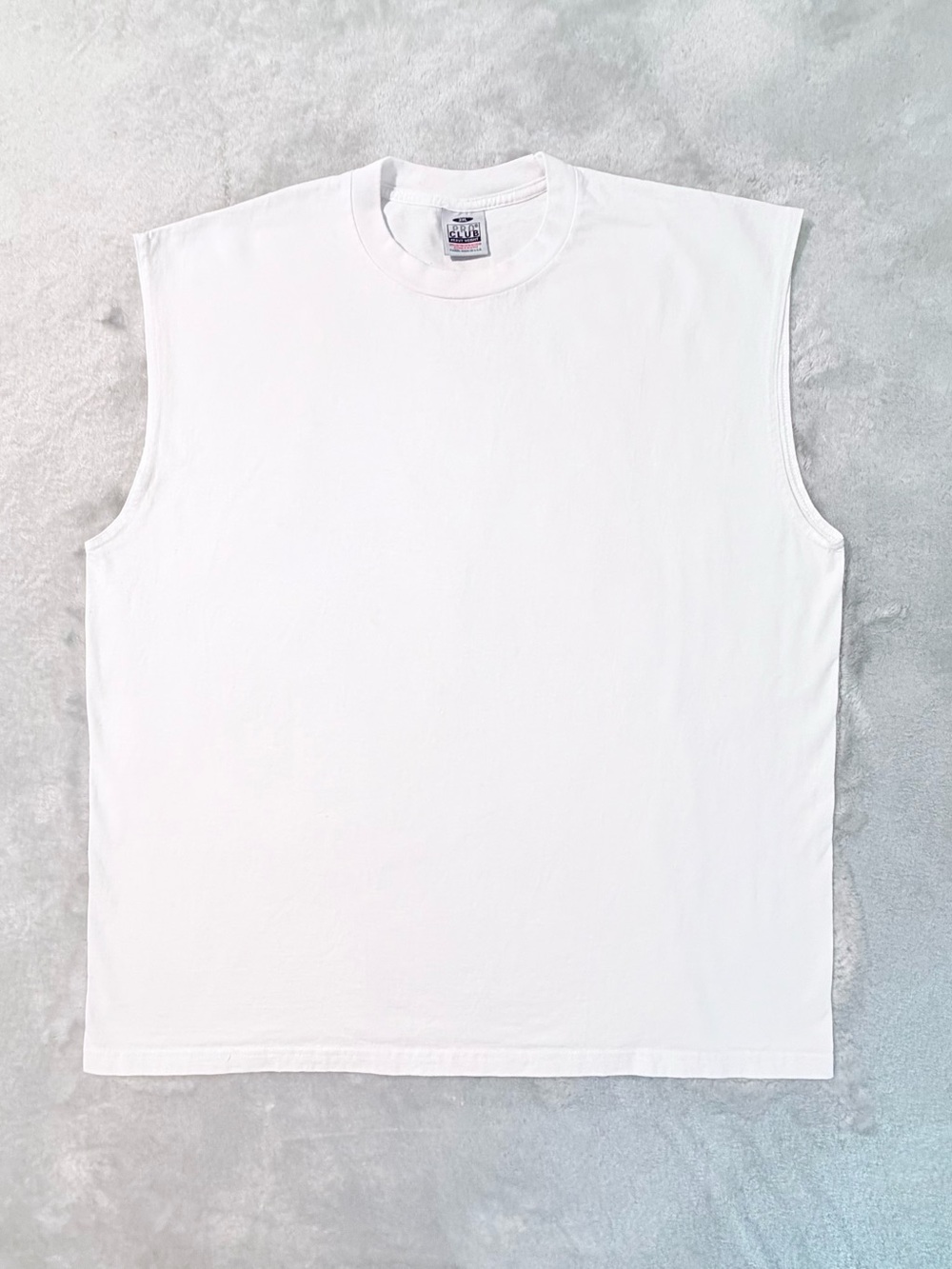 Pro Club | Heavyweight Sleeveless Muscle T-Shirt | White | Size 3XL